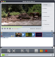 4Media Movie Editor for Mac screenshot